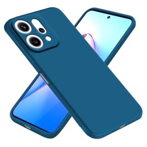 Husa Oppo Reno 14 5G Silicon TPU Albastru Inchis