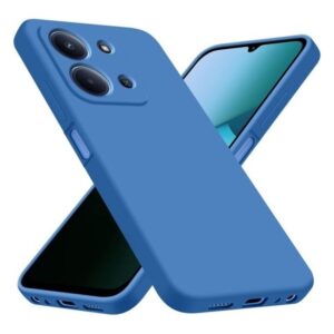 Husa Redmi 15c Silicon TPU Albastru Inchis