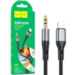 Cablu Audio HOCO UPA22 Lightning – Jack 3.5mm Negru