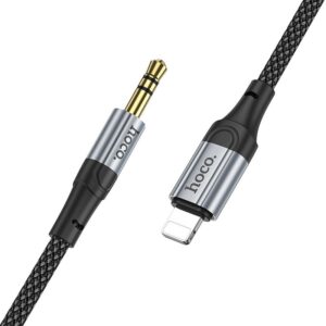 Cablu Audio HOCO UPA26 Lightning - Jack 3.5mm Negru