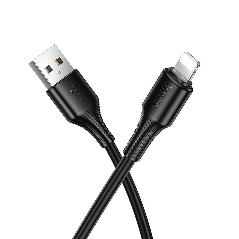 Cablu HOCO X120 USB A - Lightning Negru
