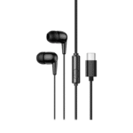 Casti Stereo HOCO M97 Mufa Tip C pentru S24, S25, A55, A56, iPad Pro / Air / Seria iPhone 15, 16, 17 – Negru