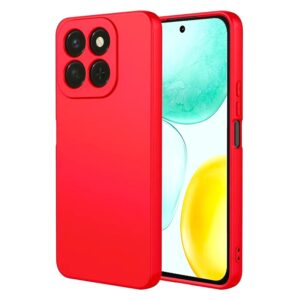 Husa Honor 400 Smart / Honor X7d Silicon Catifea Rosu