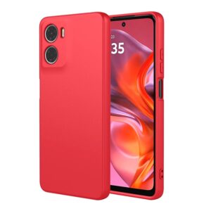 Husa Motorola G06 Silicon Catifea Rosu