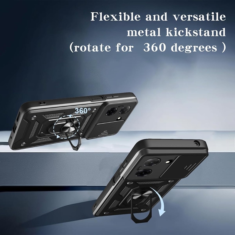 Husa Redmi 15c Slide Armor Negru
