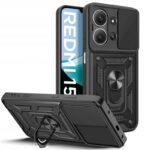 Husa Redmi 15c Slide Armor Negru
