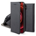 Husa Honor X5c Plus Tip Carte Smart Magnet Negru