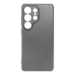 Husa Samsung S26 Ultra Silicon Catifea Metallic Grey Black