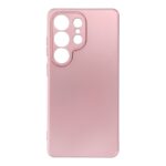 Husa Samsung S26 Ultra Silicon Catifea Metallic Pink