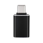 Adaptor OTG Blue Star – USB-A 3.0  – USB Tip-C Negru