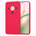 Husa Honor Magic 8 Lite Silicon Catifea Rosu