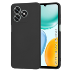 Husa Honor X5c Plus Silicon Catifea Negru