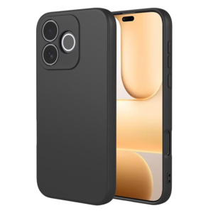 Husa Honor 600 Lite Silicon Catifea Negru