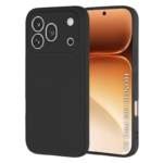 Husa Honor 600 Pro Silicon Catifea Negru