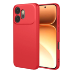 Husa Honor 600 Silicon Catifea Rosu