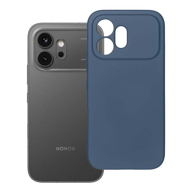 Husa Honor 600 Silicon TPU Albastru Inchis