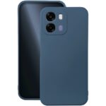 Husa Oppo A6 4G / A6 5G / A6X 4G / A6X 5G / A6S 4G / A6S 5G Silicon Catifea Albastru Inchis