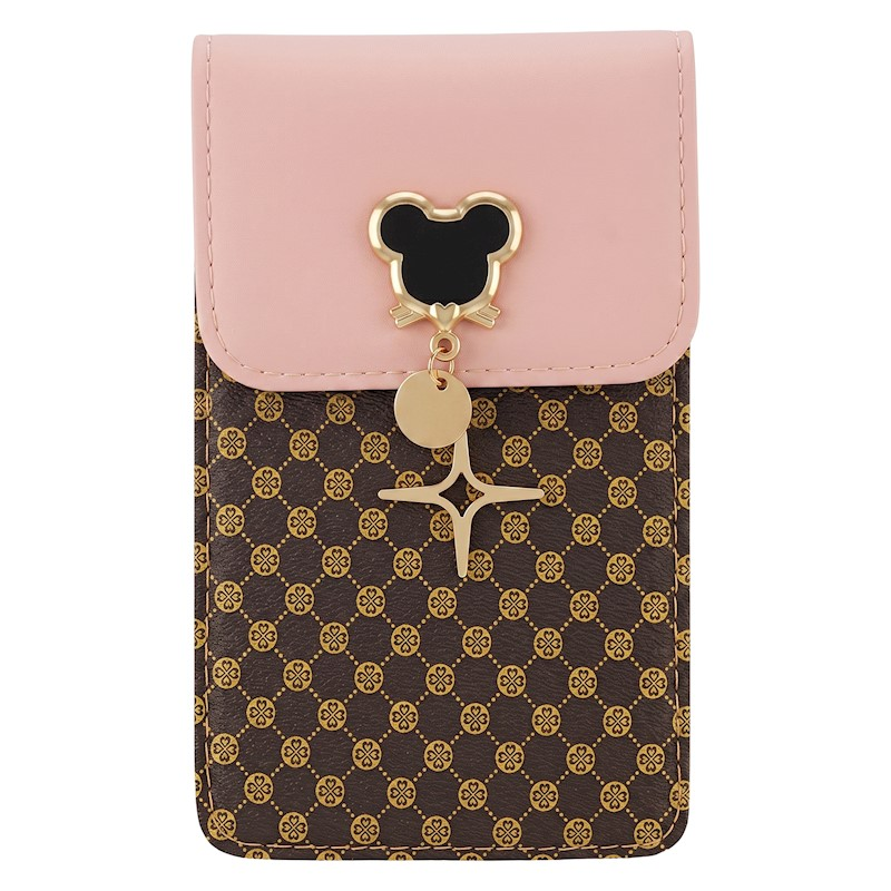 Husa Geanta Universala Phone Bag Pink