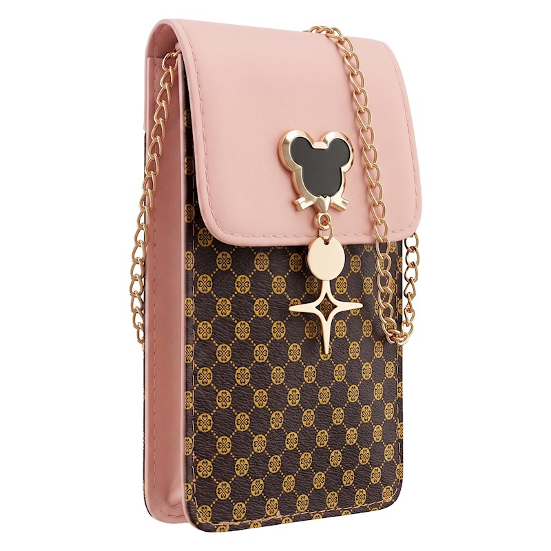 Husa Geanta Universala Phone Bag Pink
