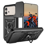 Husa Honor 600 / 600 Pro Slide Armor Negru