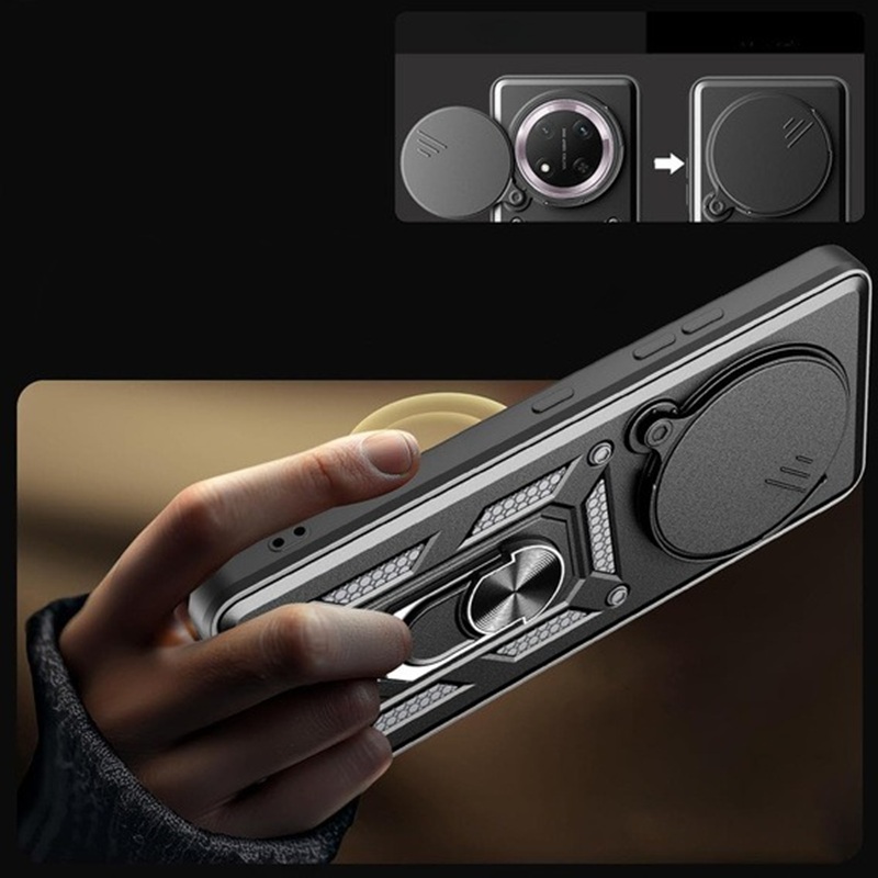 Husa Honor Magic 8 Lite Slide Armor Negru