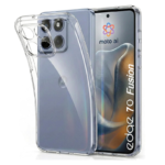Husa Motorola Edge 70 Fusion CLEAR Case 2mm ( Protectie Camere )