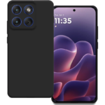 Husa Motorola G37 / G37 Power / G47 Silicon Catifea Negru
