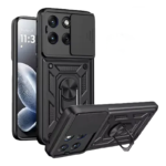 Husa Motorola Edge 70 Fusion Slide Armor Negru