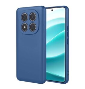 Husa Redmi Note 15 4G / Redmi Note 15 5G Silicon Catifea Albastru Inchis