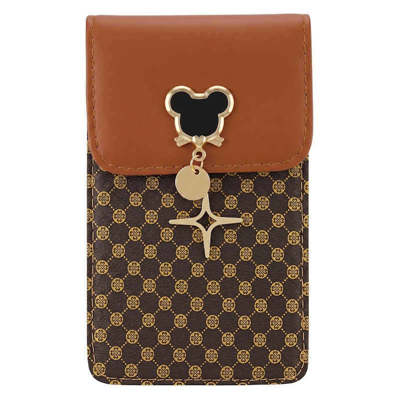 Husa Geanta Universala Phone Bag Brown