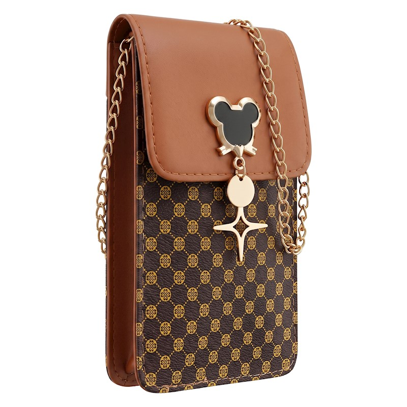 Husa Geanta Universala Phone Bag Brown