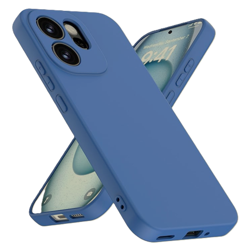 Husa Oppo A6 Pro 4G / A6 Pro 5G Silicon TPU Albastru Inchis
