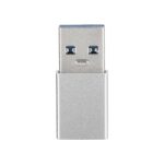 Adaptor OTG Blue Star USB Tip-C – USB-A 3.0 Alb
