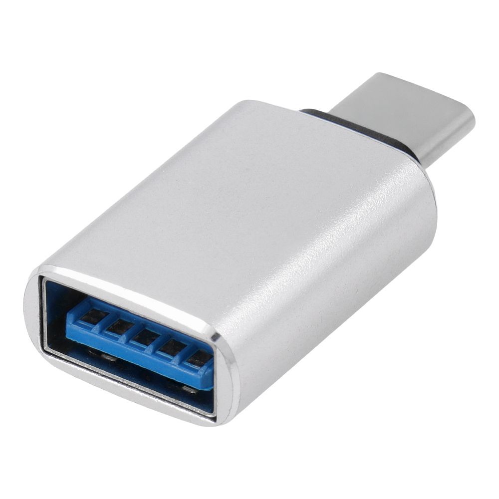 Adaptor OTG Blue Star – USB-A 3.0 - USB Tip-C Alb - imagine 2