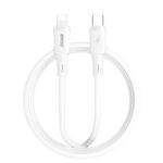 Cablu Date si Incarcare Rapida BWOO X329CL – Tip C – iPhone 1m – 27W Alb