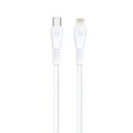 Cablu Date si Incarcare Rapida Blue Star PJ-DQ2-C Tip C – iPhone 1m – 3A , PD 27W – Alb
