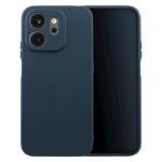 Husa Honor 600 Smart Silicon Catifea Albastru Inchis