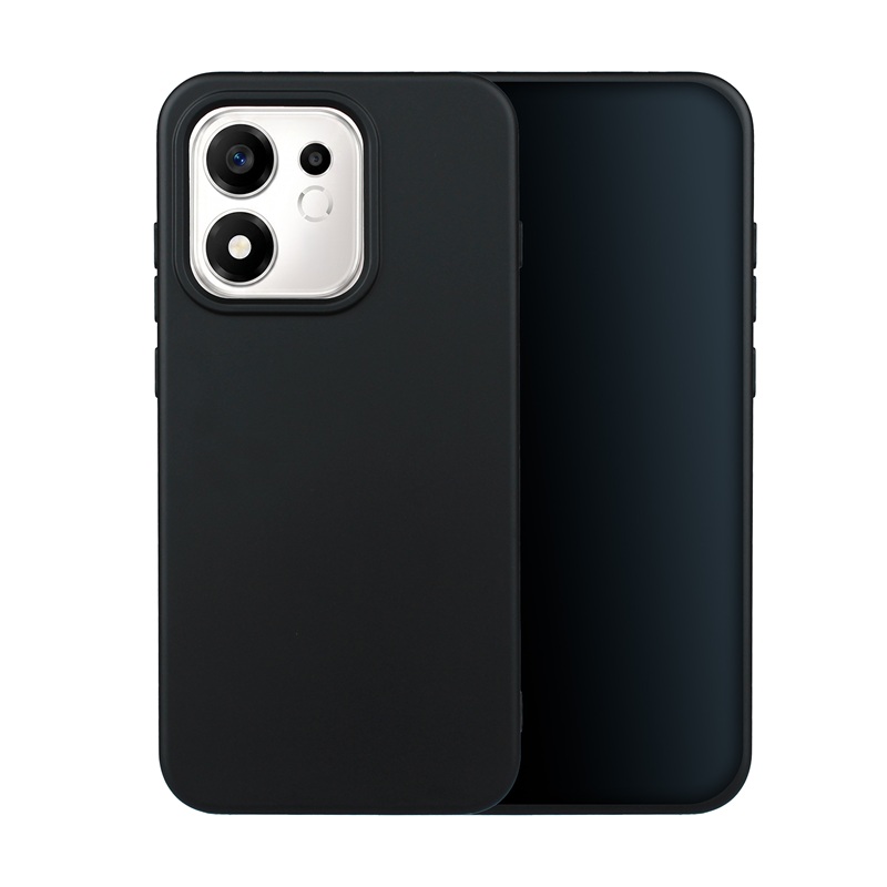 Husa Oppo Reno 16 5G Silicon Catifea Negru