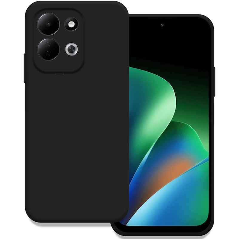 Husa Redmi 17 4G / Redmi 17 5G Silicon Catifea Negru