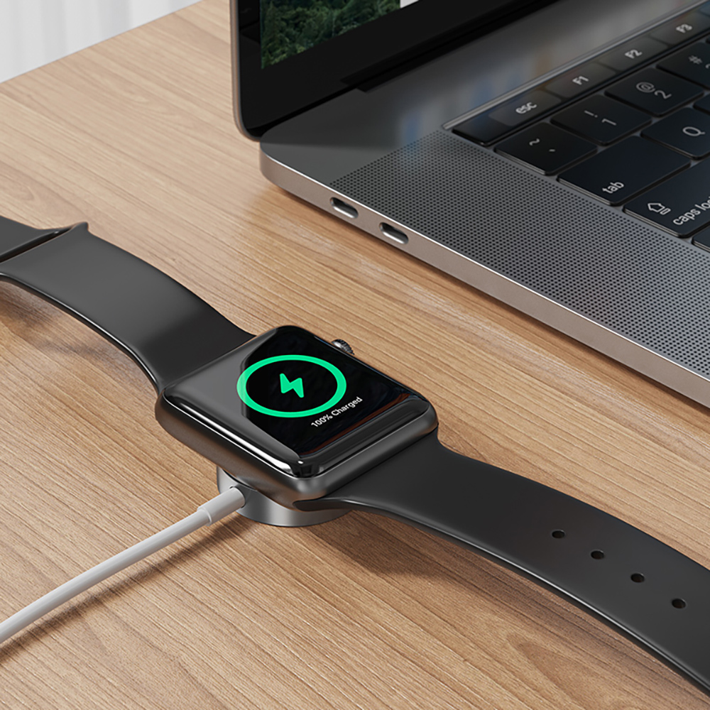 Incarcator MagSafe BWOO WL-18 PD 5W USB Tip C, Compatibil cu Toate Apple Watch 5W - imagine 2