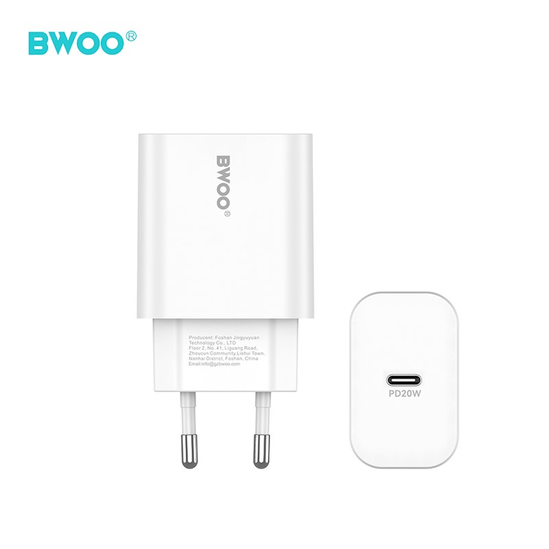 Incarcator Priza BWOO CDA233 PD 20W - Adaptive Fast (Suporta Protocol APPLE seria 13, 14, 15, 16, 17, 18) 20W - imagine 4
