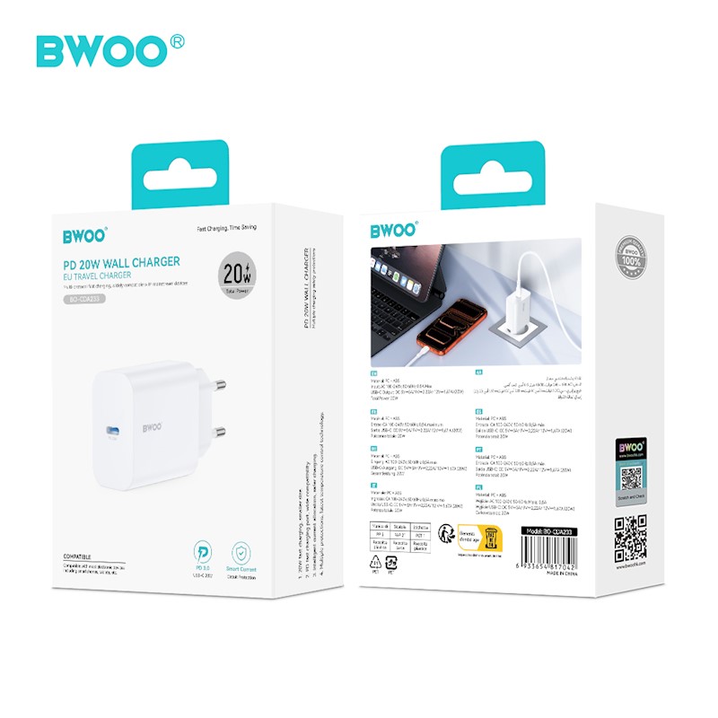 Incarcator Priza BWOO PD 20W CDA233