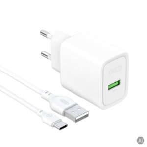 Incarcator Priza XO CE50 QC + Cablu Tip C 18W Fast Charge 3A