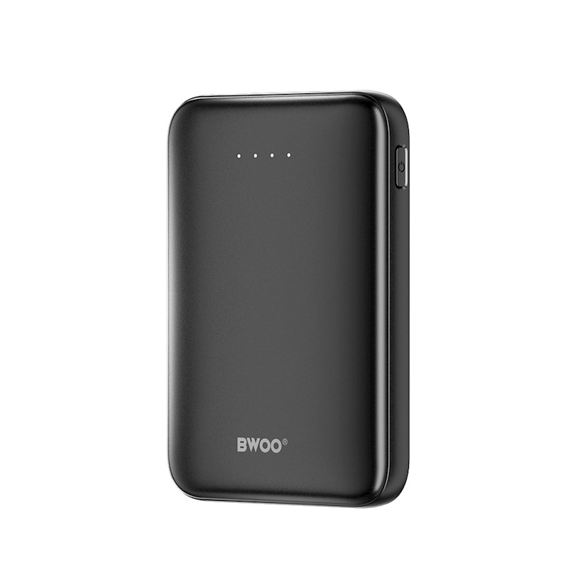 POWER BANK BWOO P72 - QC 22,5W PD 20W 5000 mAh, 2 x USB-A + 1 x USB-C Negru - imagine 4