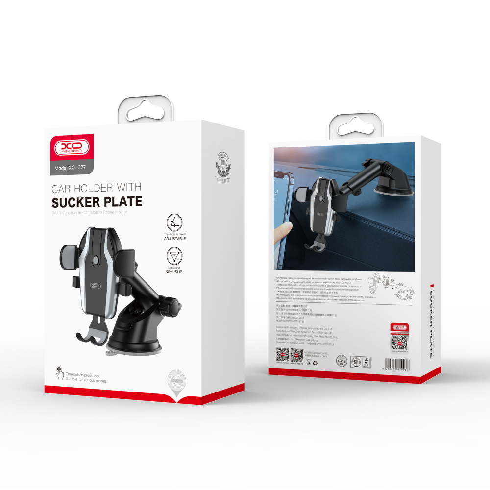 Suport Auto Telefon Parbriz , Bord - XO C77 - imagine 4